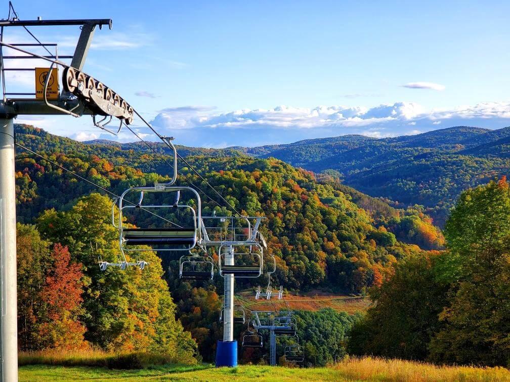 Scenic chairlift rides