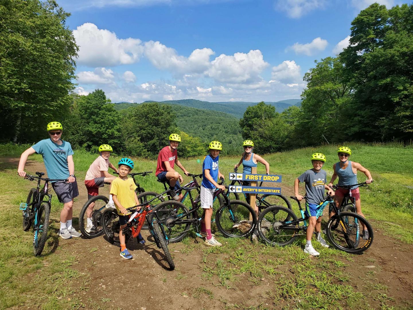 Biking Family at S6