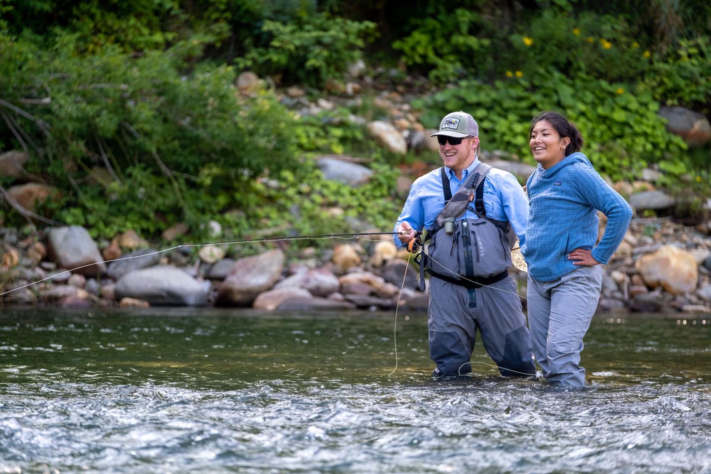 Fly Fishing Lesson