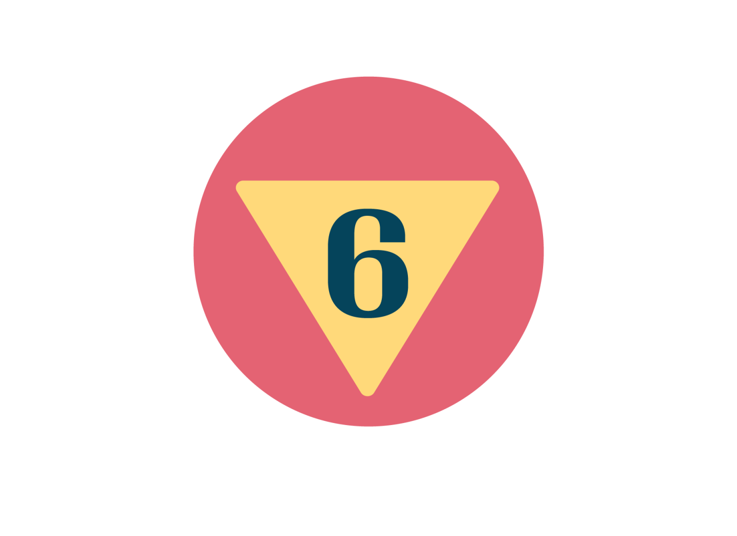 Saskadena Six Red Ball Logo